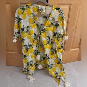 Lemon swim coverup size medium/large